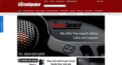 Desktop Screenshot of ceiling-speakershop.co.uk